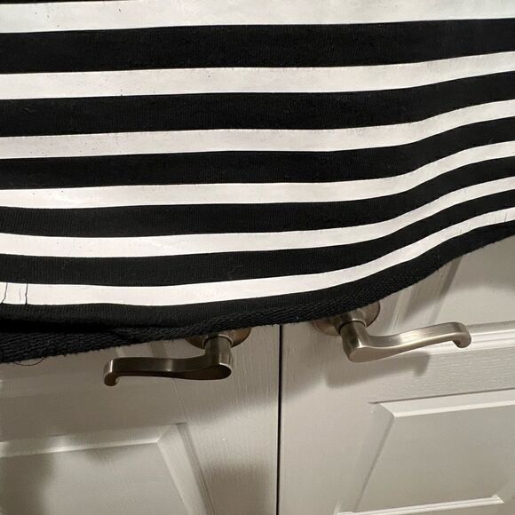 T by Alexander Wang Striped Pullover Sweatshirt Women Size Small Blk/White - Picture 2 of 5